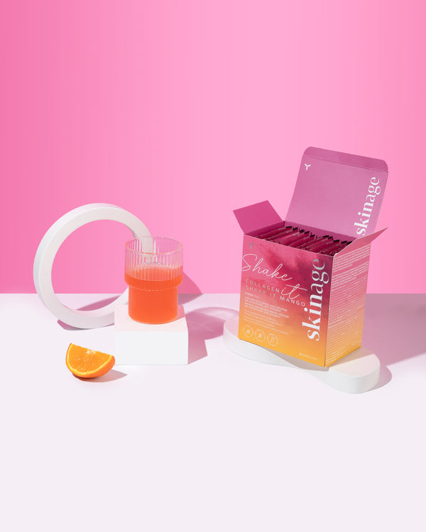 SKINAGE COLLAGEN SHAKE IT MANGO Shachets 20's