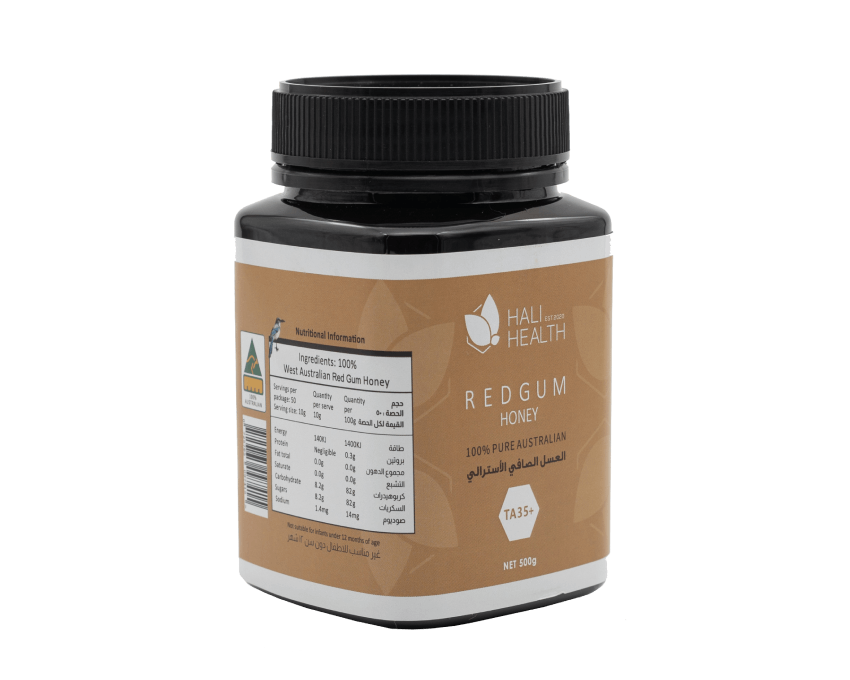 Red Gum Honey TA35+ 500 Grams