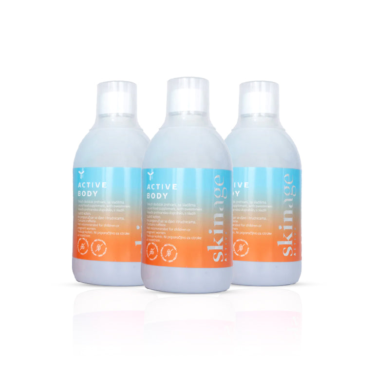 Skinage Active body pack of 3