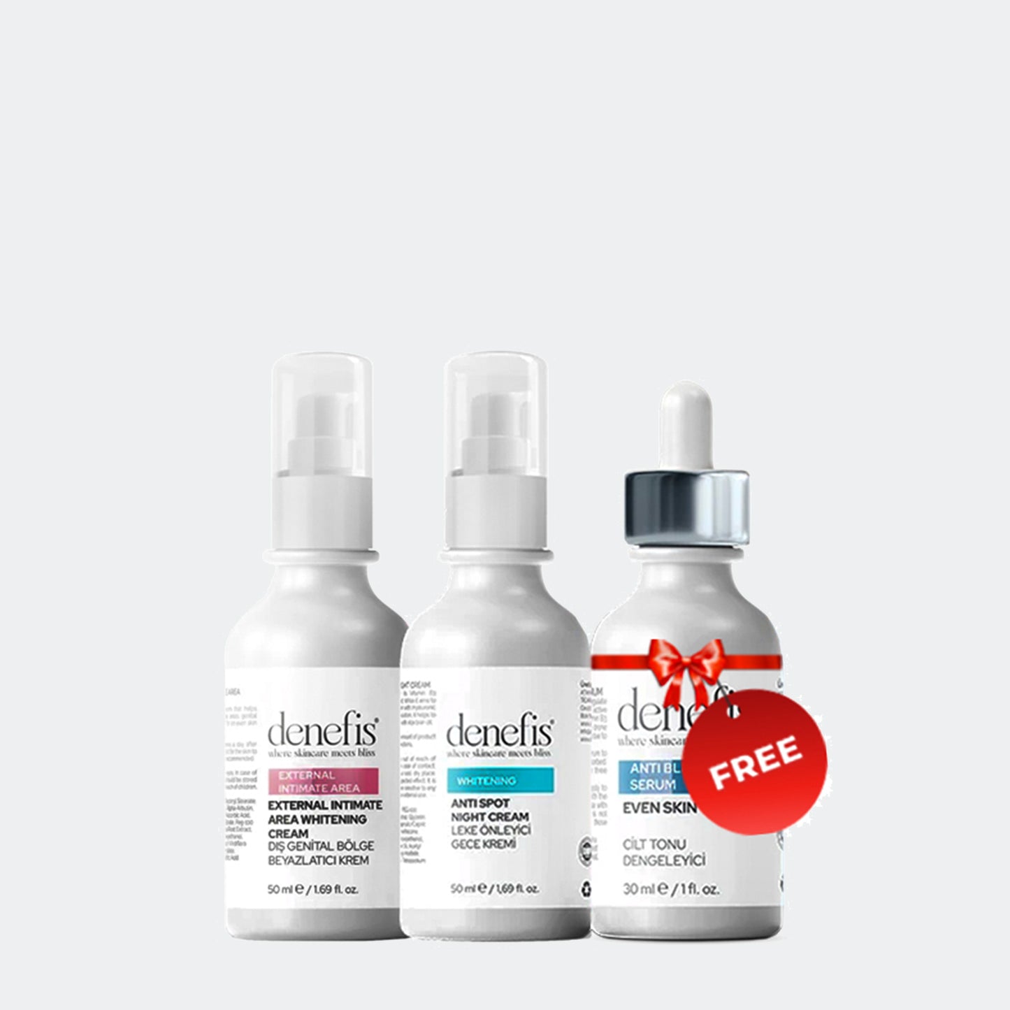Denefis Whitening Skin Set Offer