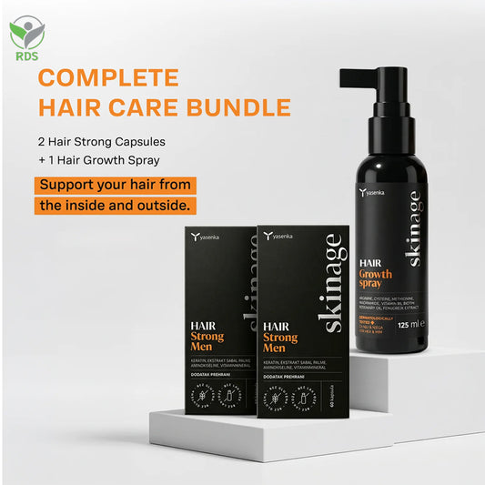 Skinage HAIR Strong MEN 60s Capsules SET