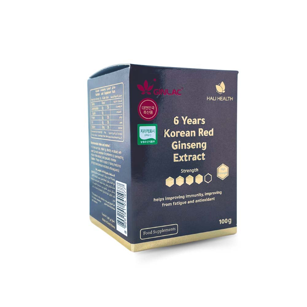 6 YEARS KOREAN RED GINSENG EXTRACT 100Gram