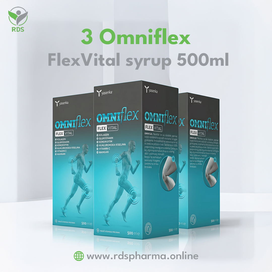 3 Omniflex FlexVital syrup 500ml