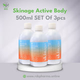 Skinage Active Body 500ml SET Of 3pcs
