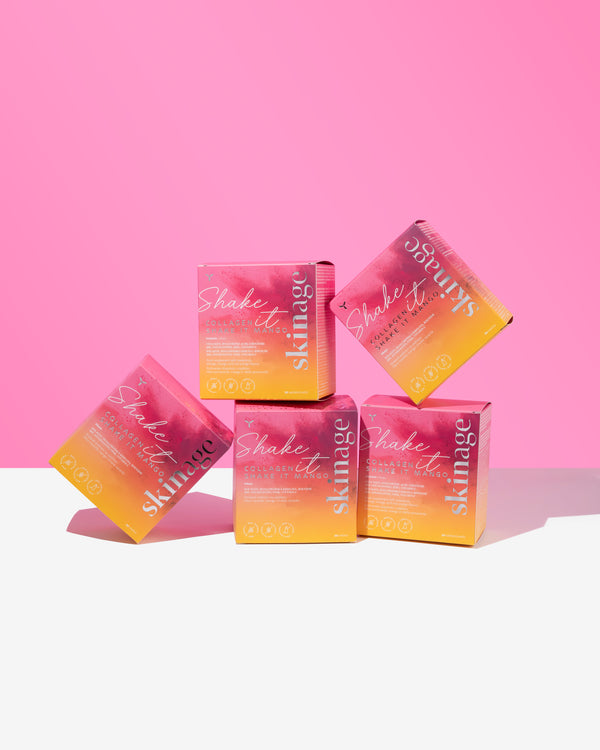 SKINAGE COLLAGEN SHAKE IT MANGO Shachets 20's