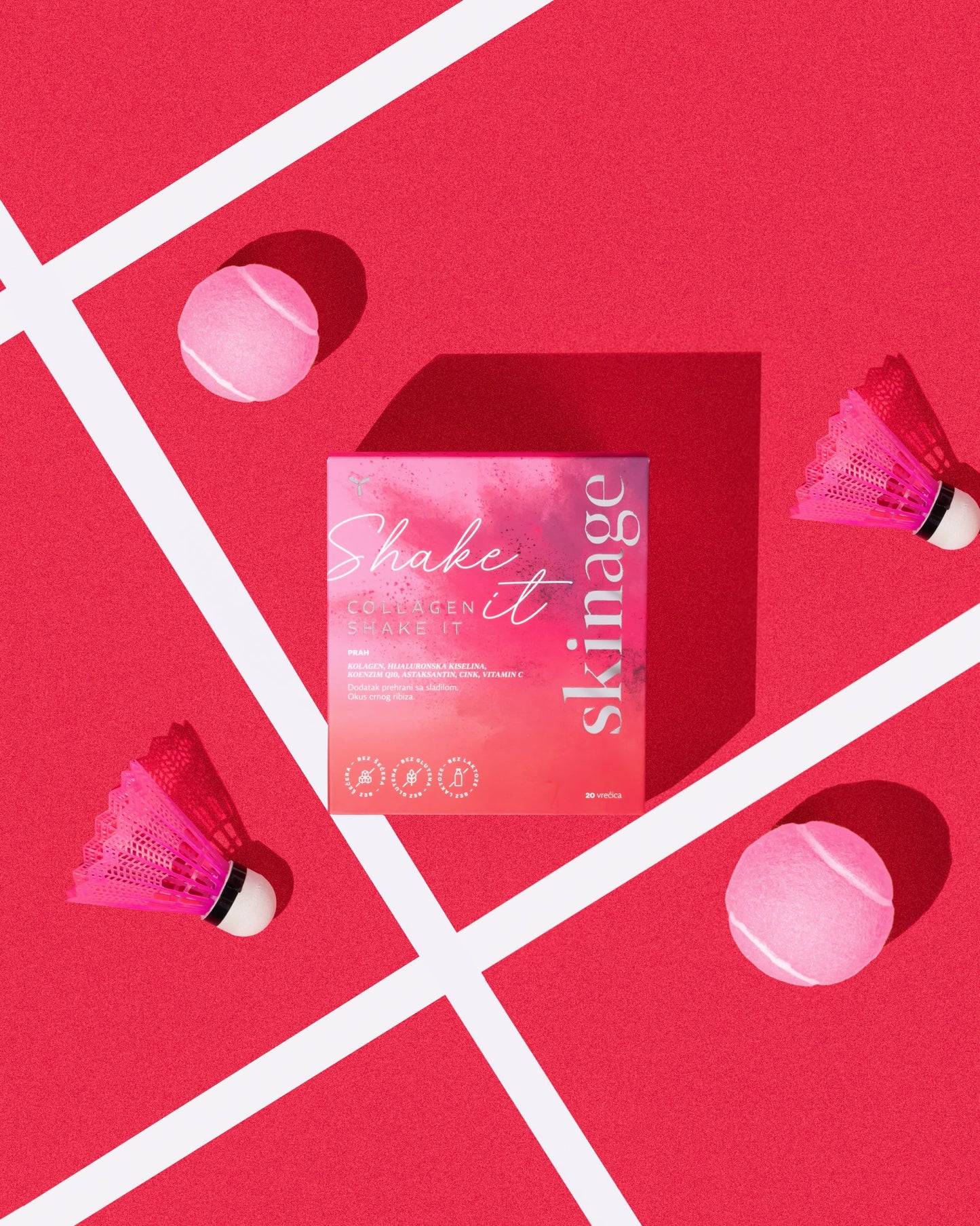 SKINAGE COLLAGEN SHAKE IT BLACKCURRANT Sachets 20's