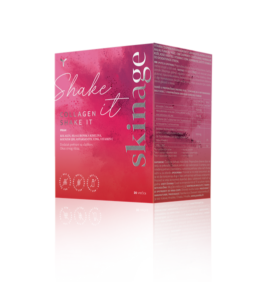 SKINAGE COLLAGEN SHAKE IT BLACKCURRANT Sachets 20's