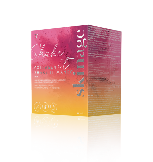 SKINAGE COLLAGEN SHAKE IT MANGO Shachets 20's