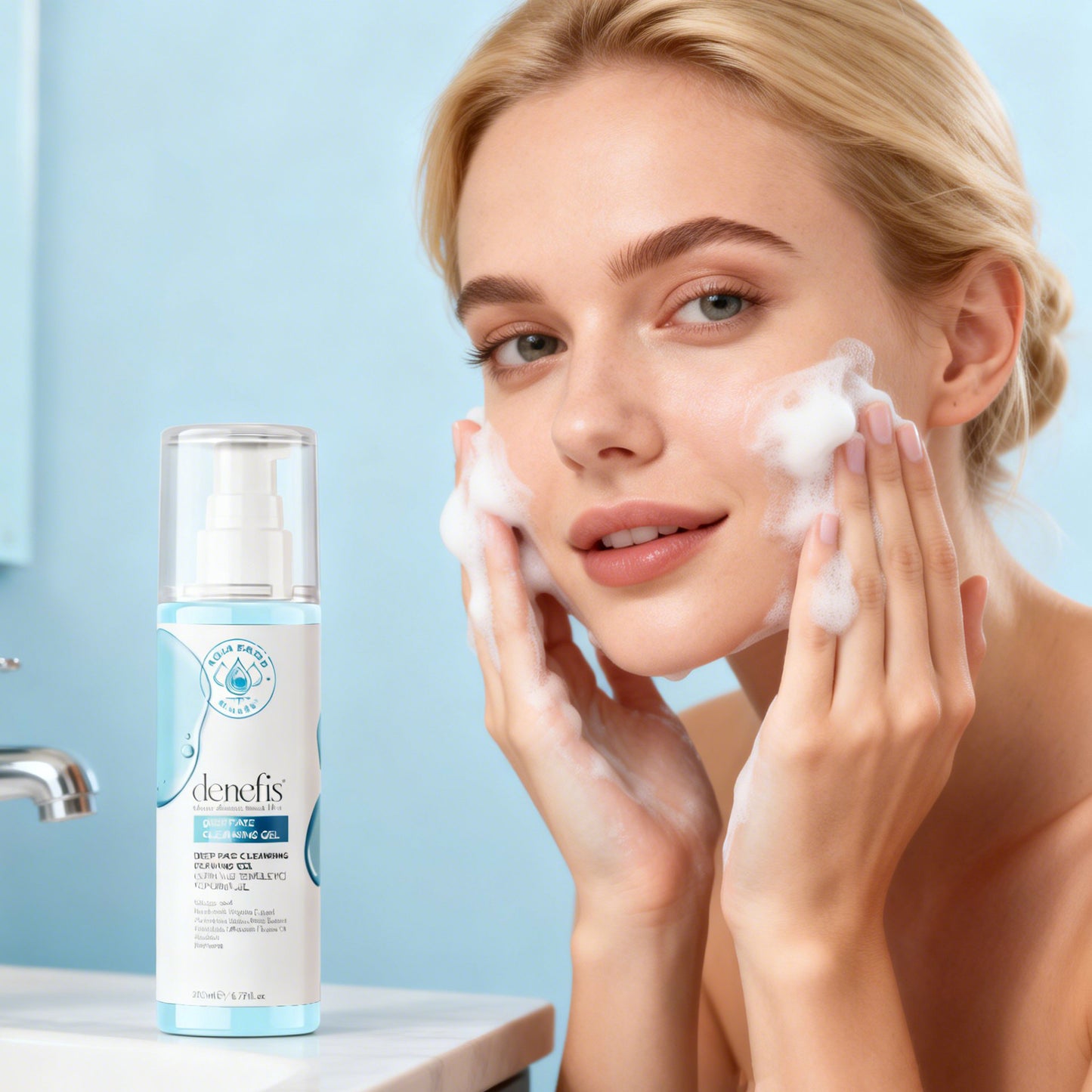 DENEFIS®ANTI-ACNE AND BLACK SPOT PURIFIER DEEP CLEANING FOAMING GEL 200Ml