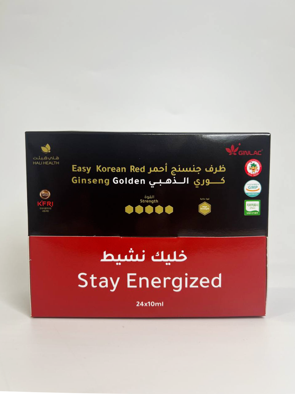 EASY KOREAN RED GINSENG GOLDEN 24*10 ML