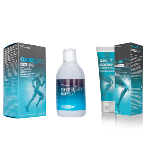 Omniflex FlexVital syrup 500ml+Omniflex Hot&Cold Gel
