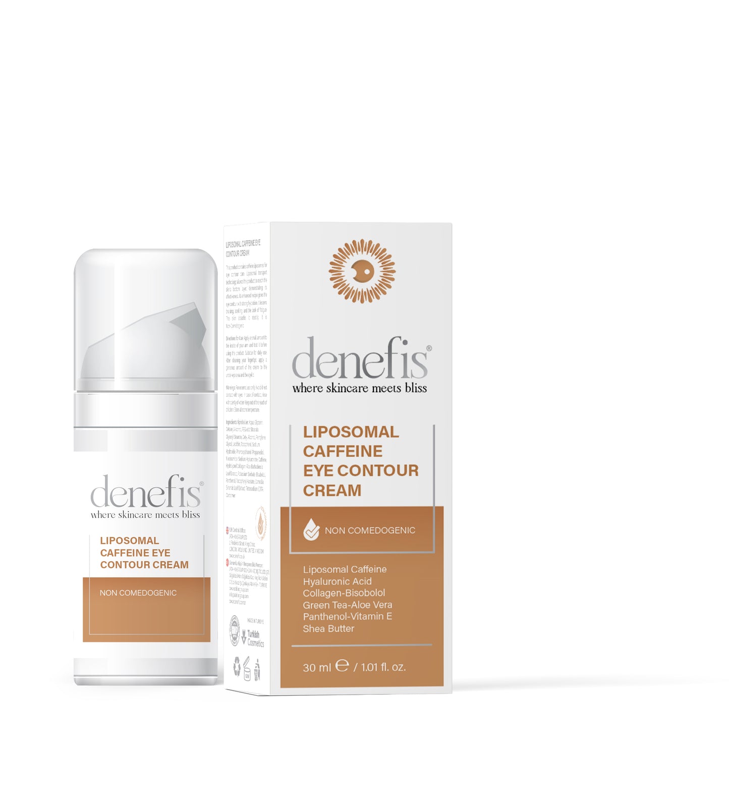DENEFIS® LIPOSOMAL CAFFEINE EYE CONTOUR CREAM NEW