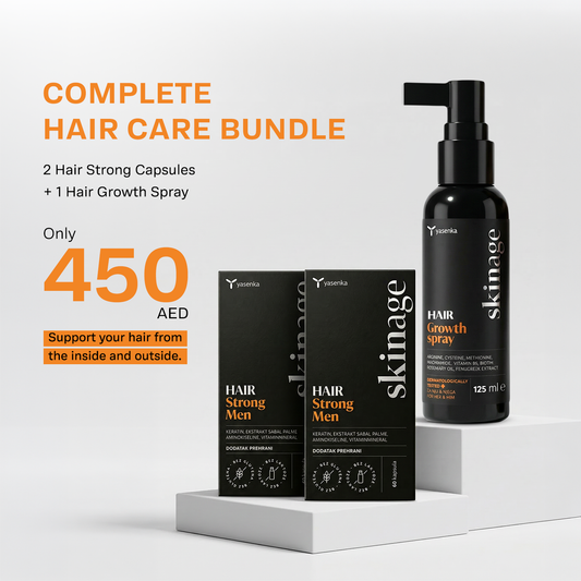 Skinage HAIR Strong MEN 60s Capsules SET