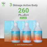 Skinage Active Body 500ml SET Of 3pcs