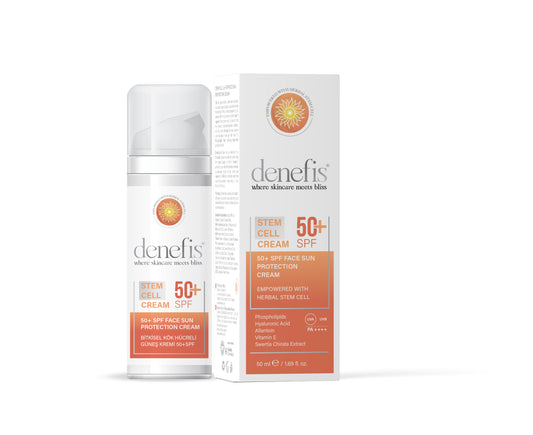 كريم حماية الوجه من أشعة الشمس بعامل حماية 50+ من DENEFIS® STEM CELL